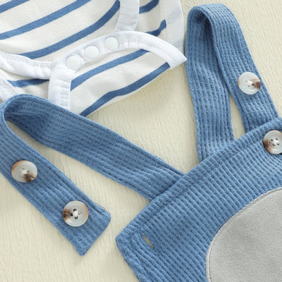 ELEPHANT Overalls with Beanie