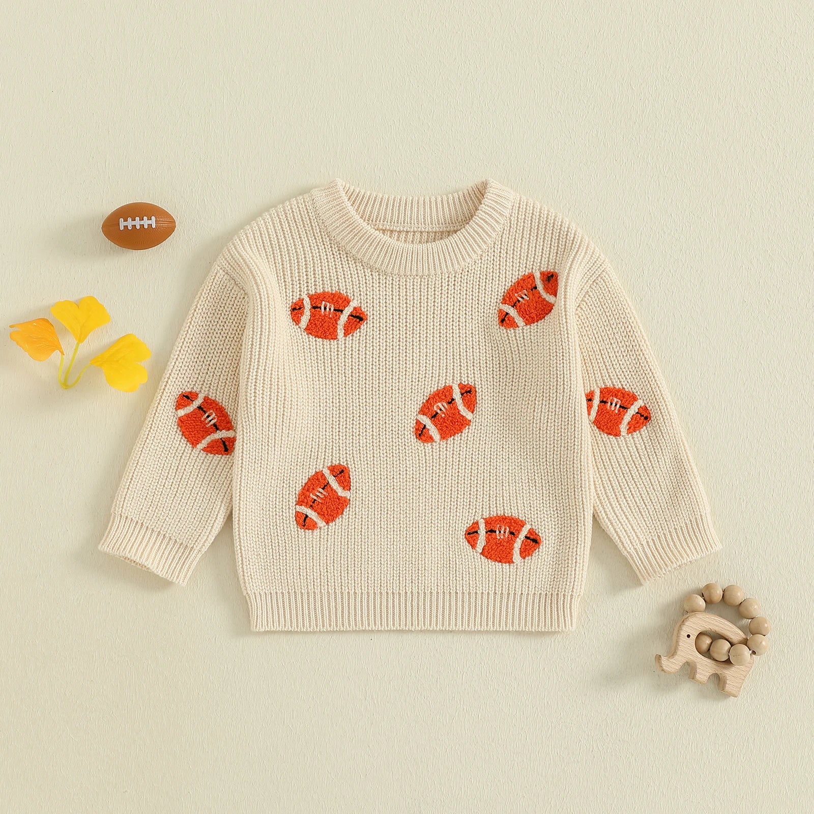 FOOTBALL Knitted Sweater
