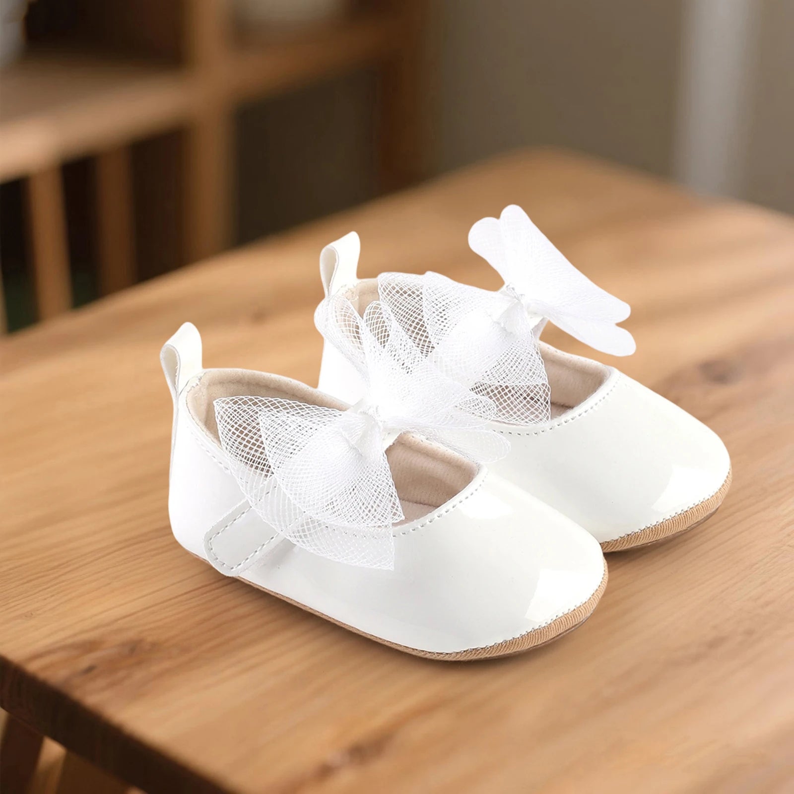 ZOEY Tulle Bowtie Shoes