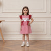 SANTA & CANDY CANE Plaid Bowtie Dress
