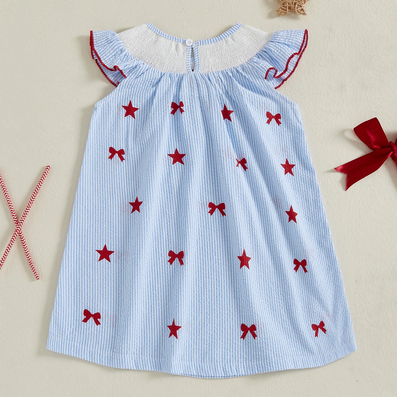 USA Stars & Bowties Dress