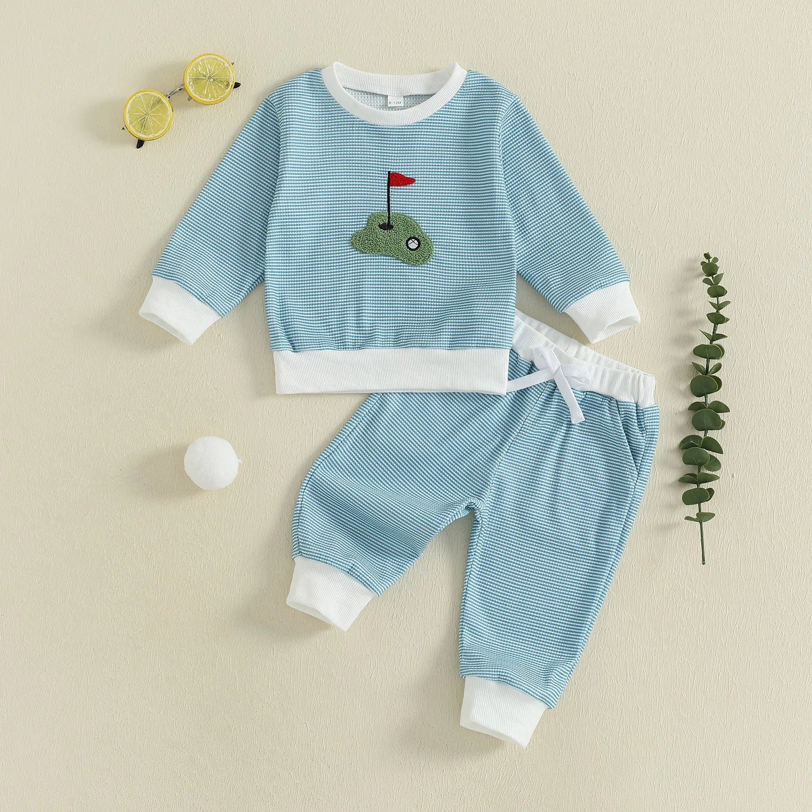 GOLFING BUDDY Waffle Knit Outfit