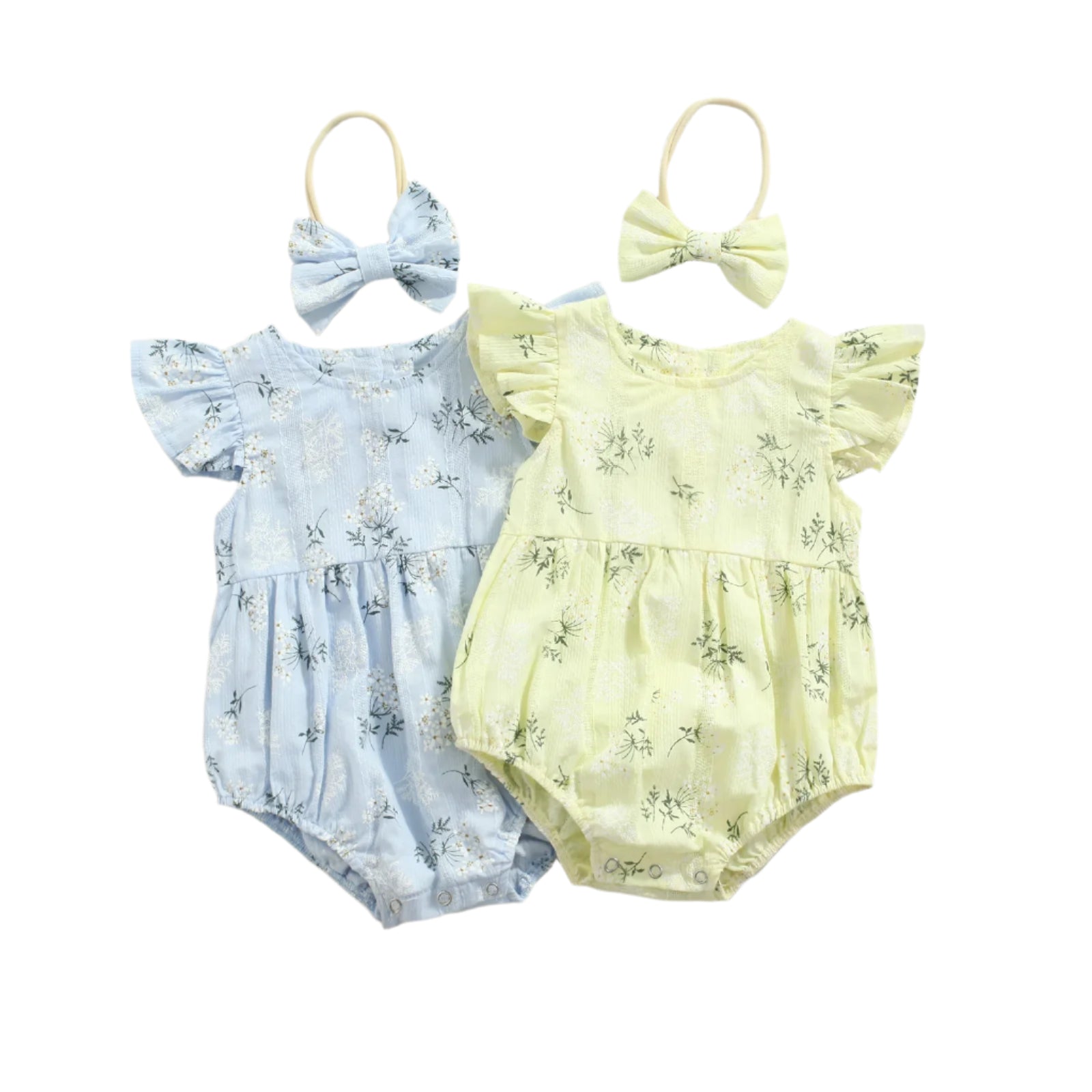 KEELEY Floral Embroidered Romper