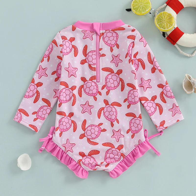 TURTLES Pink Swimsuit
