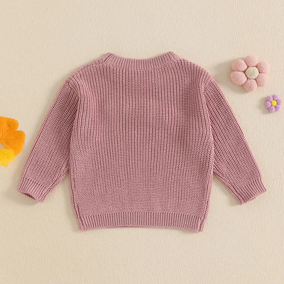 FLOWERS Knitted Sweater