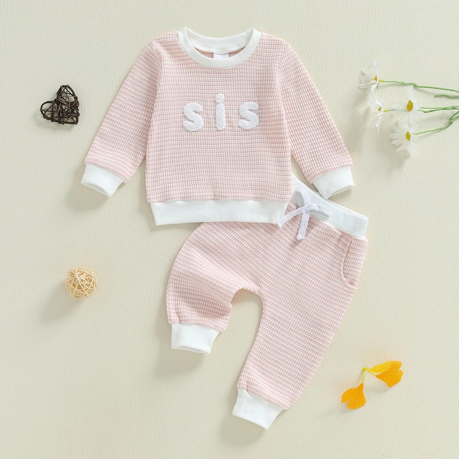 SIS/BRO Waffle Knit Outfit