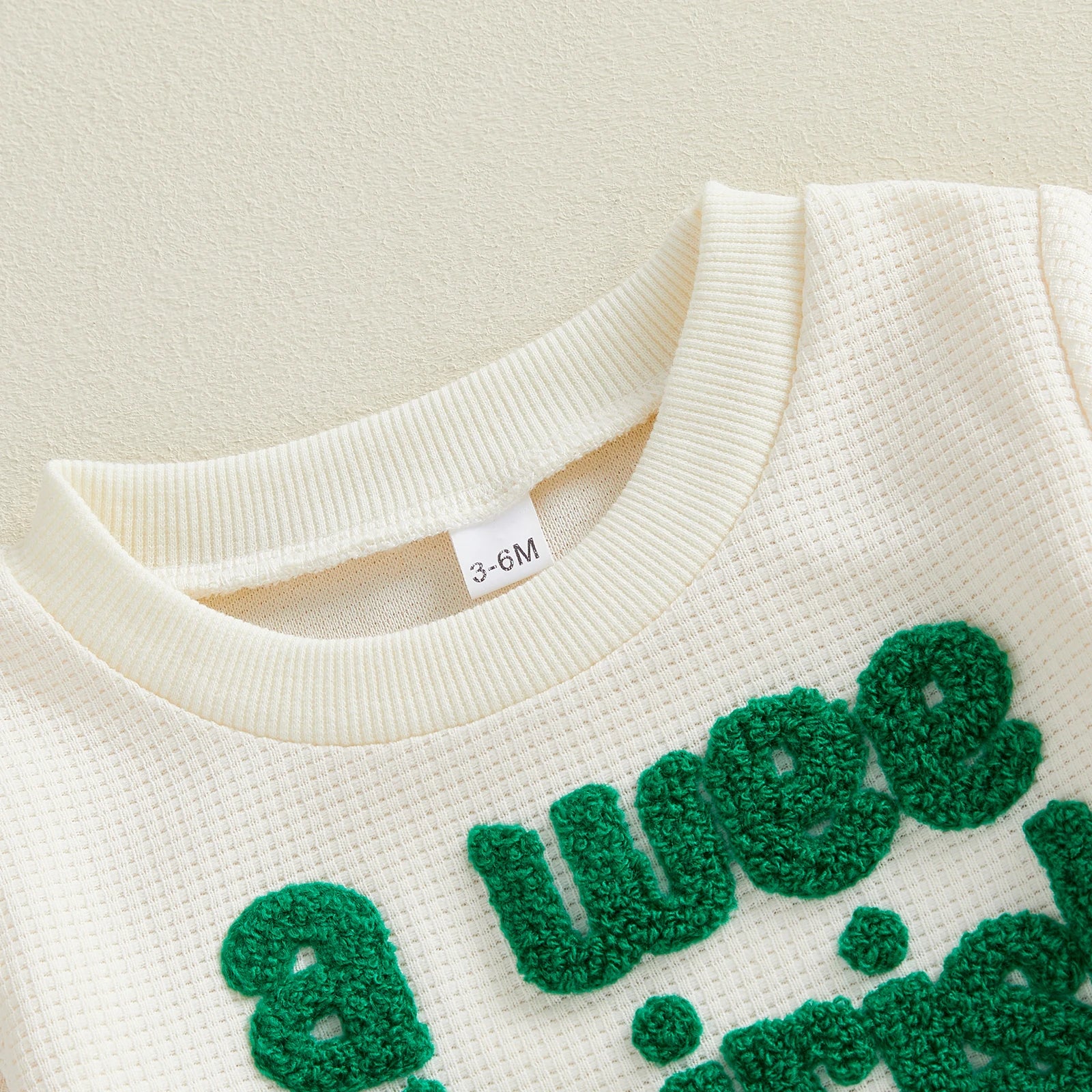 A WEE BIT IRISH Waffle Knit Outfit