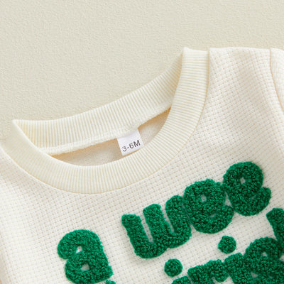 A WEE BIT IRISH Waffle Knit Outfit