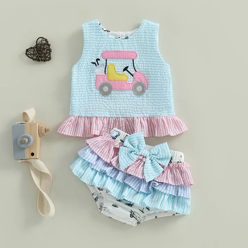 GOLF Ruffle Bowtie Outfit