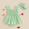 AVOCADO Smocked Romper