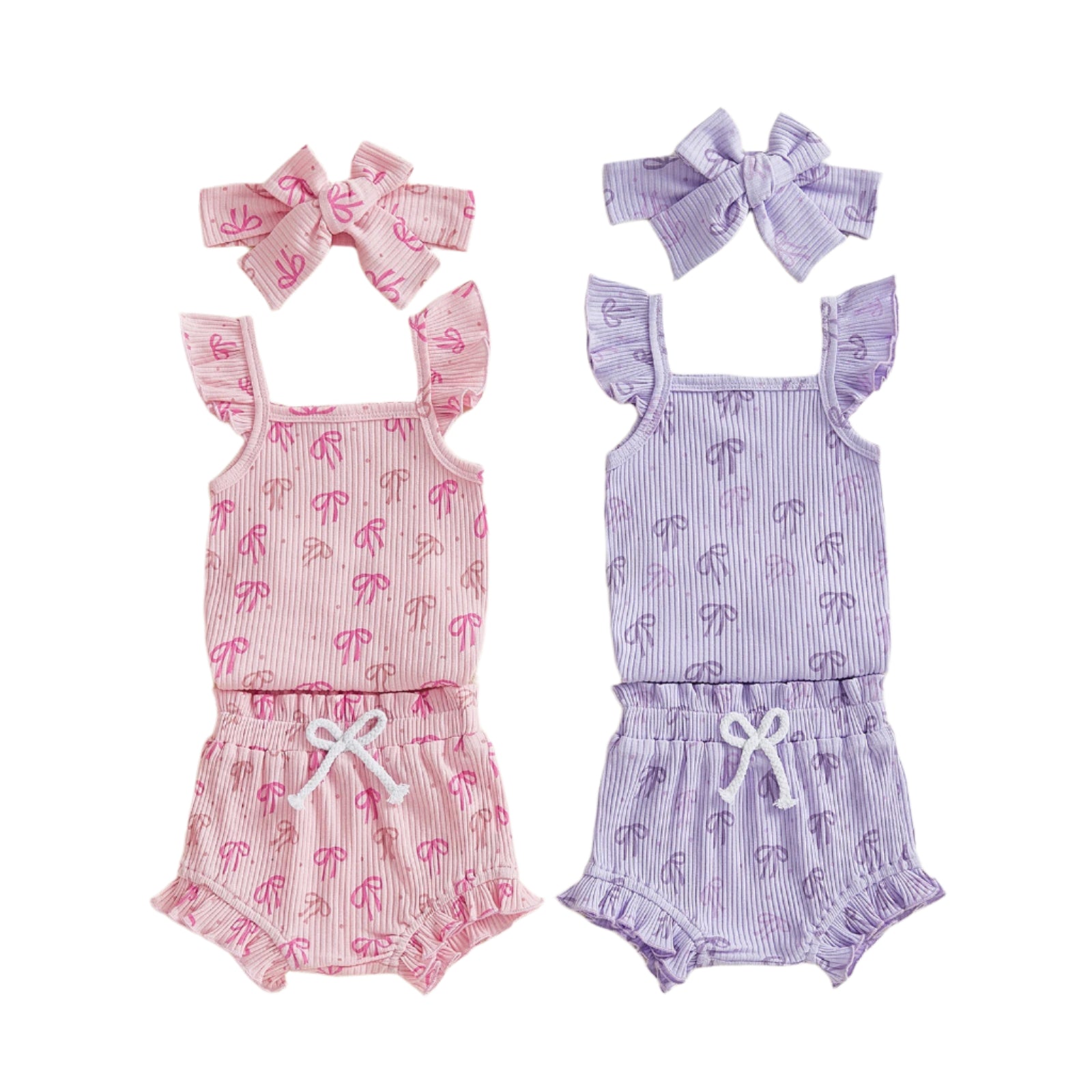 BOWTIES Ribbed Summer Outfit