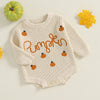 PUMPKIN Knitted Romper