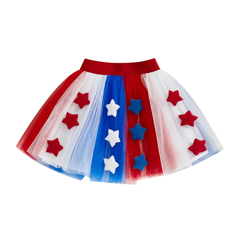 STARS & STRIPES Tulle Skirt
