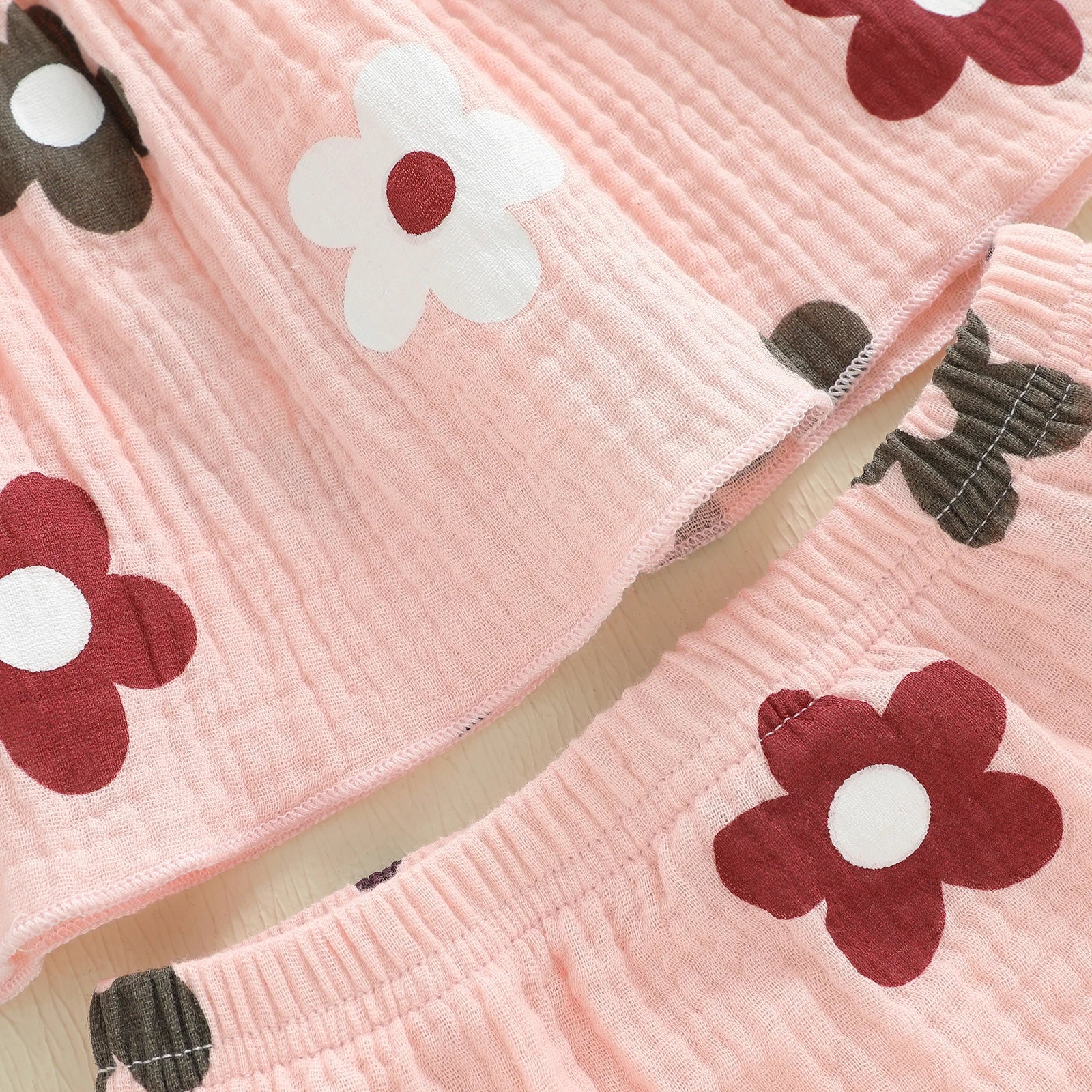 FLOWERS Smocked Summer Outfit