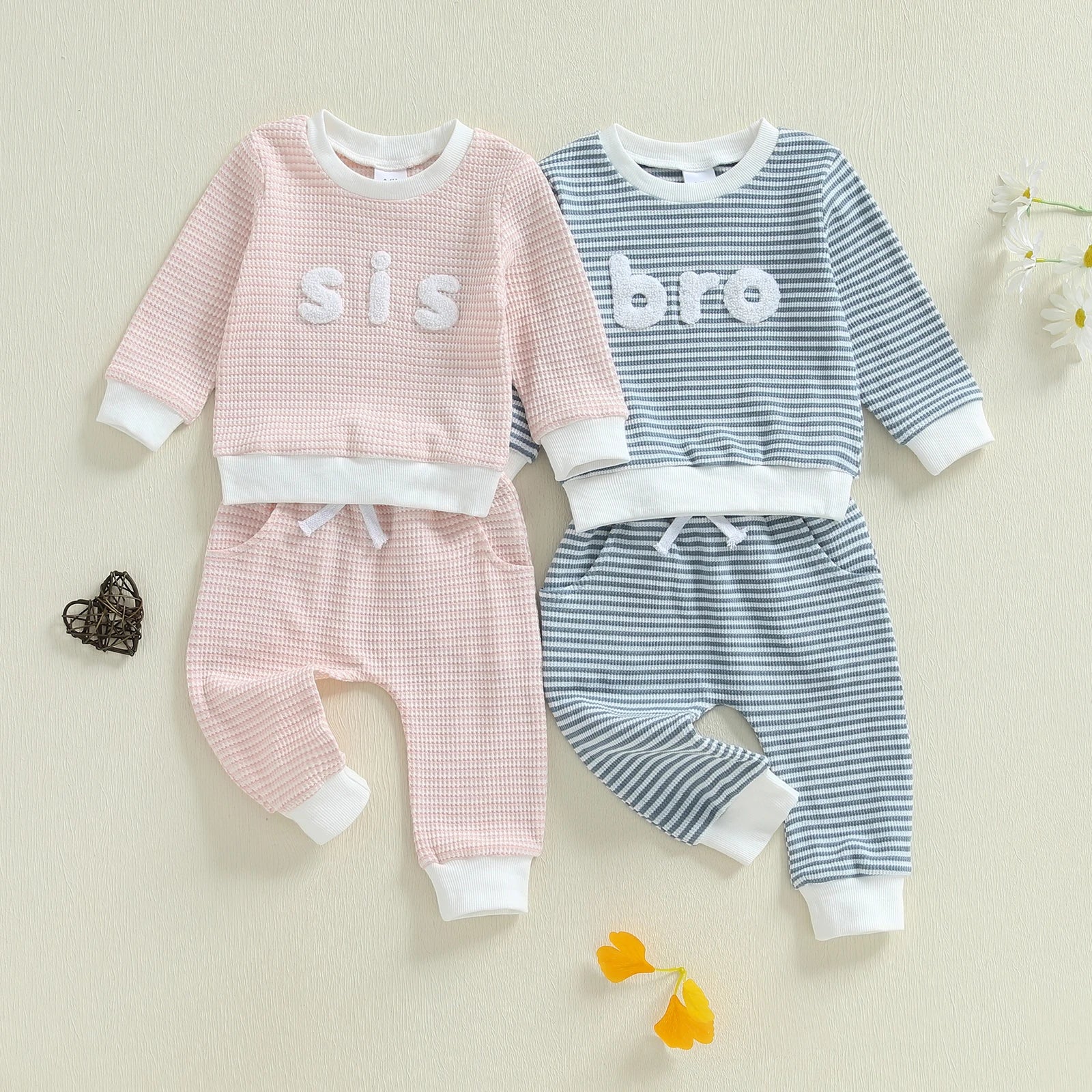 SIS/BRO Waffle Knit Outfit