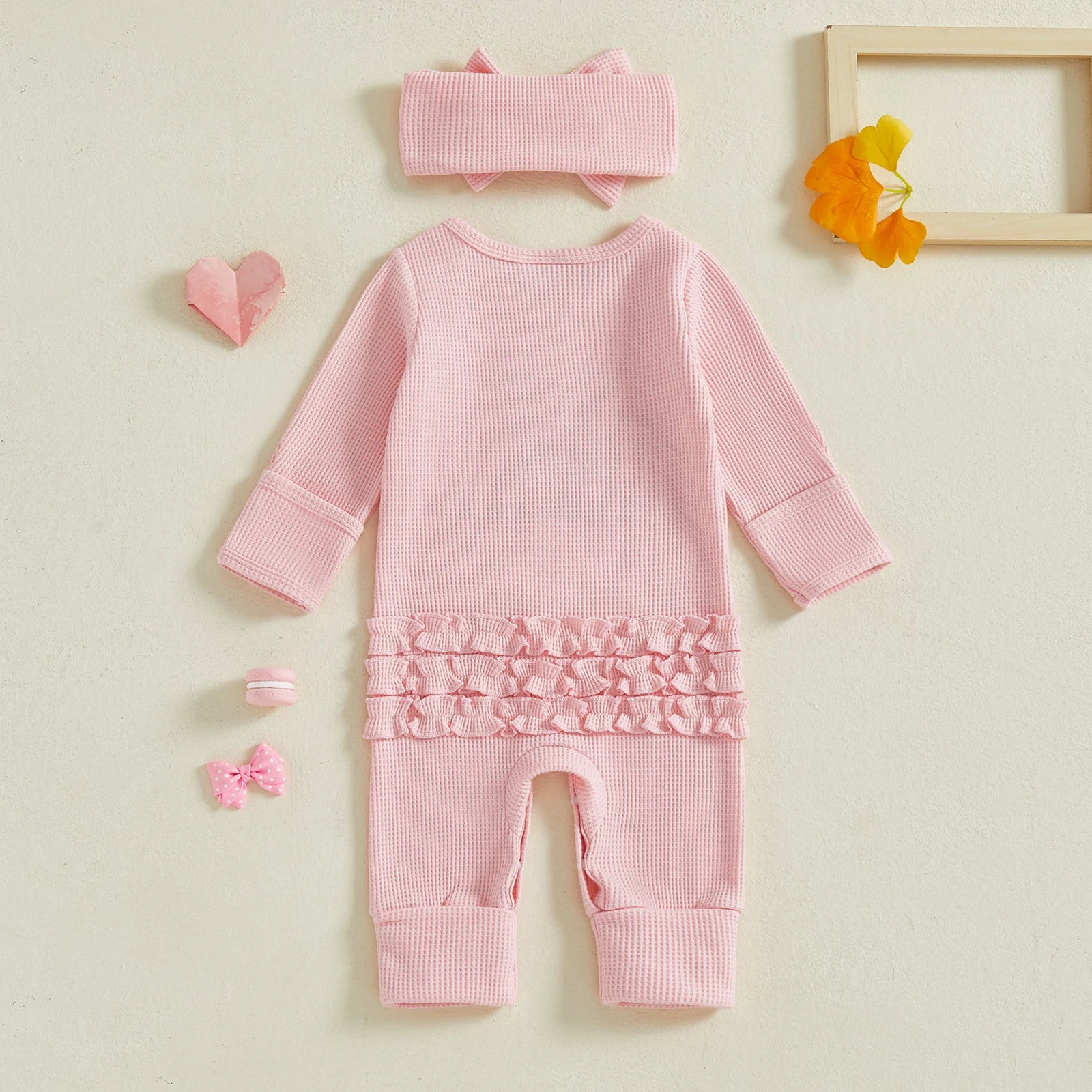 HELLO, I'M NEW HERE Bow Jumpsuit