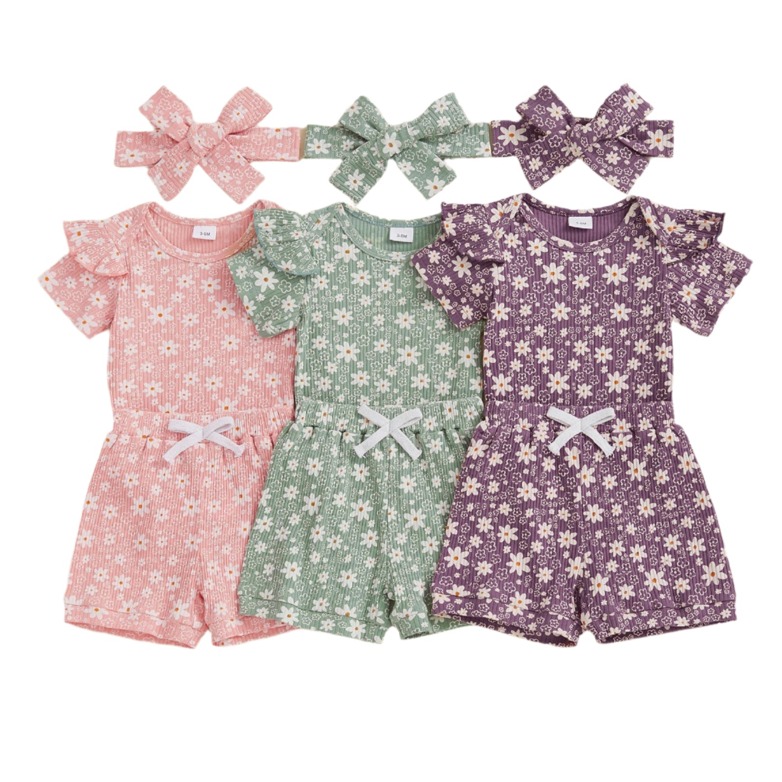 MARCIE Floral Ruffle Outfit