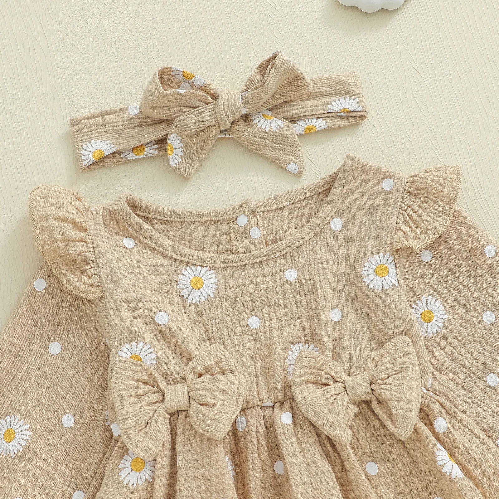 DAISIES Muslin Romper Dress