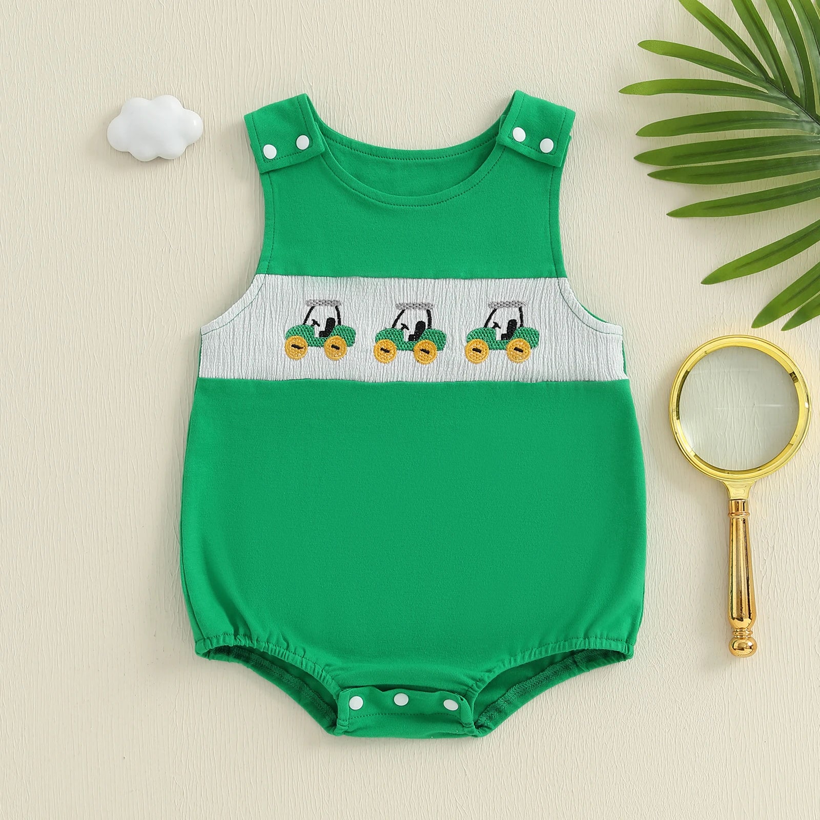 GOLF CART Green Onesie