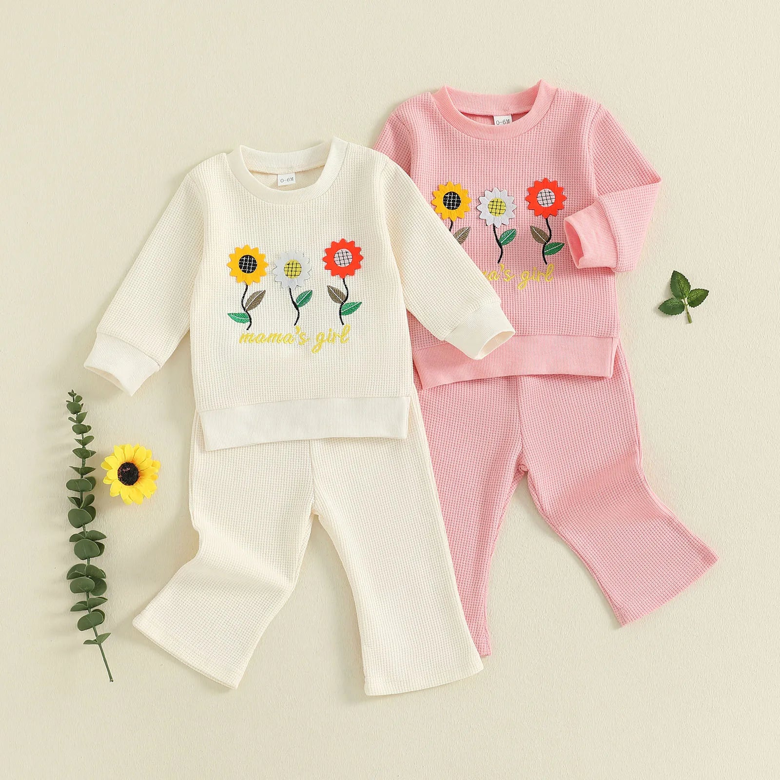 MAMA'S GIRL Flower Outfit