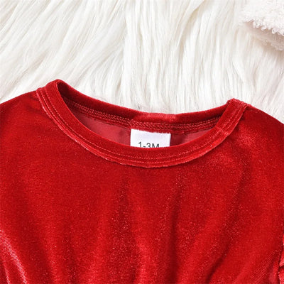 BABY SANTA Romper Dress