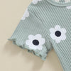 CALLA Ribbed Flower Outfit