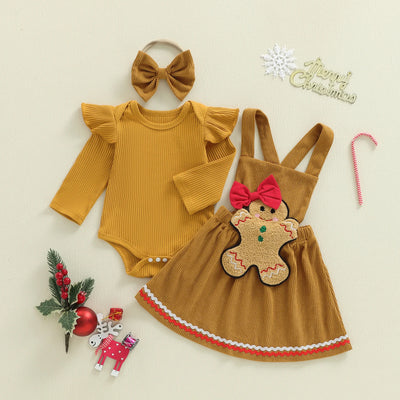 GINGERBREAD GIRL Corduroy Dress