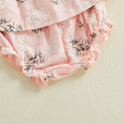 KEELY Floral Smocked Summer Outfit