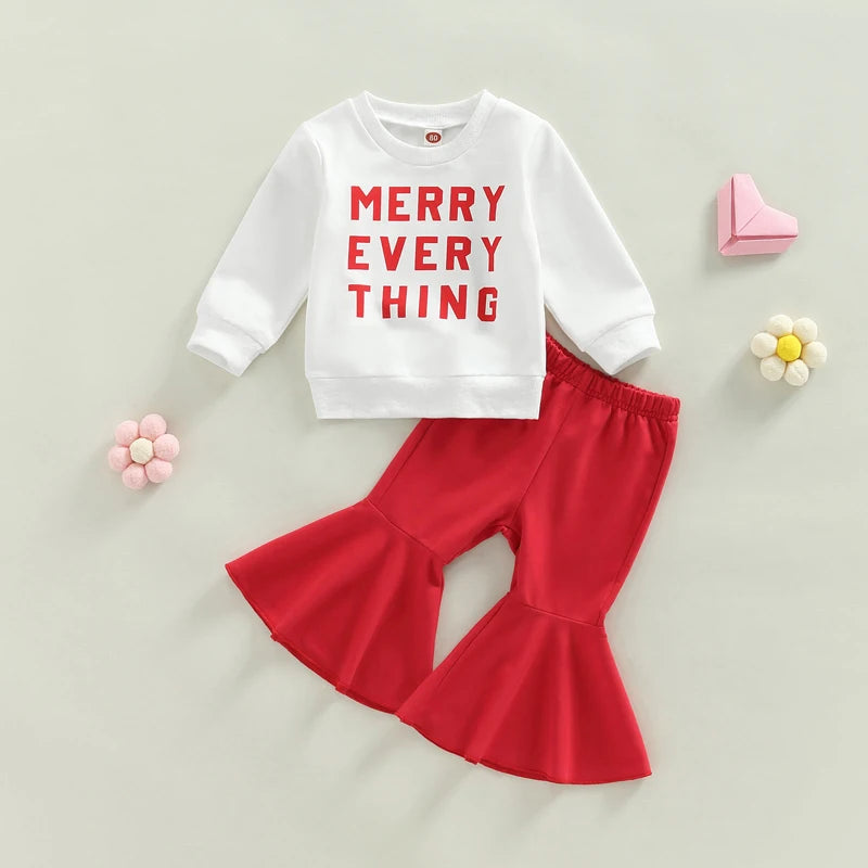 MERRY EVERYTHING Bellbottom Outfit