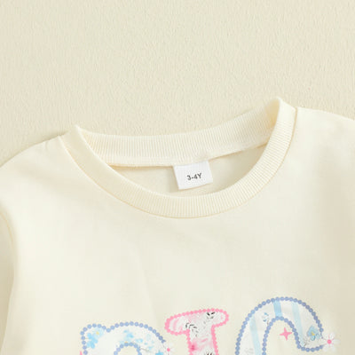 LIL/BIG SISTER Cream Sweatshirt