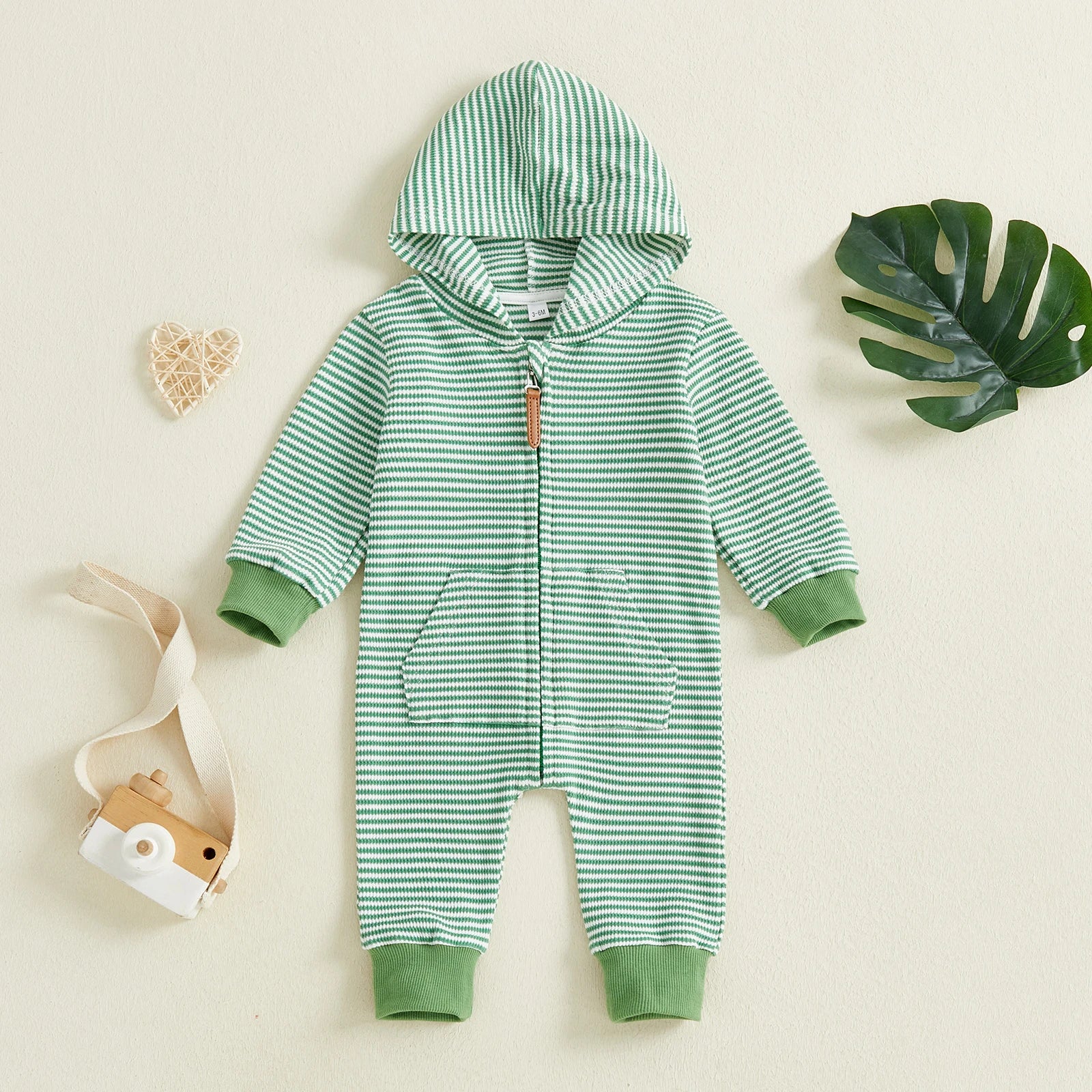 ROCCO Hooded Zipper Jumpsuit