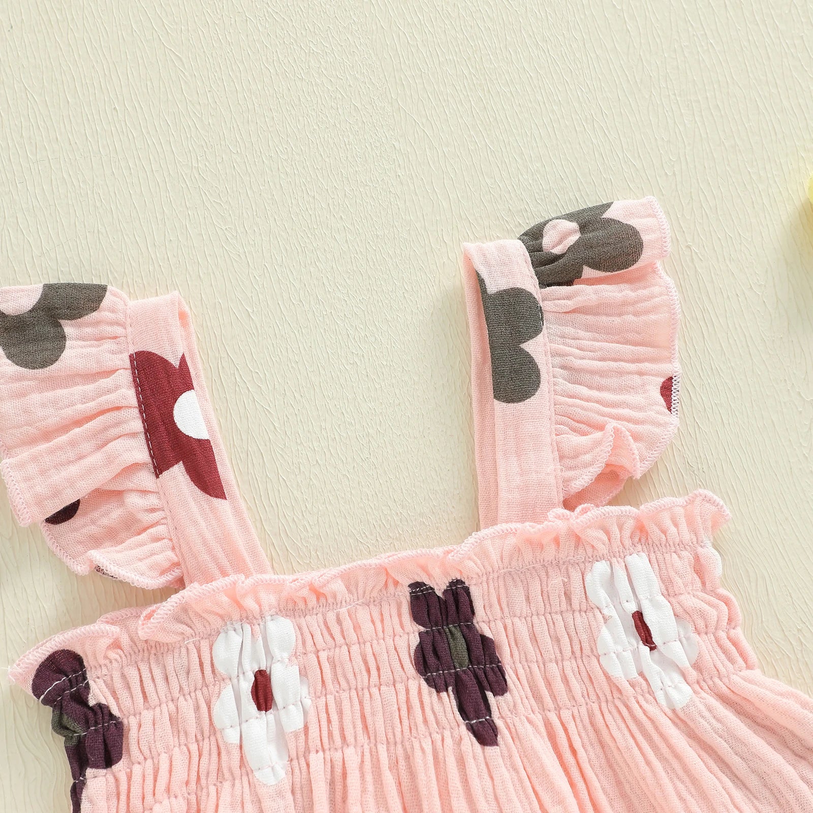 FLOWERS Smocked Summer Outfit