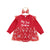 MY FIRST CHRISTMAS Snowflake Tulle Romper Dress