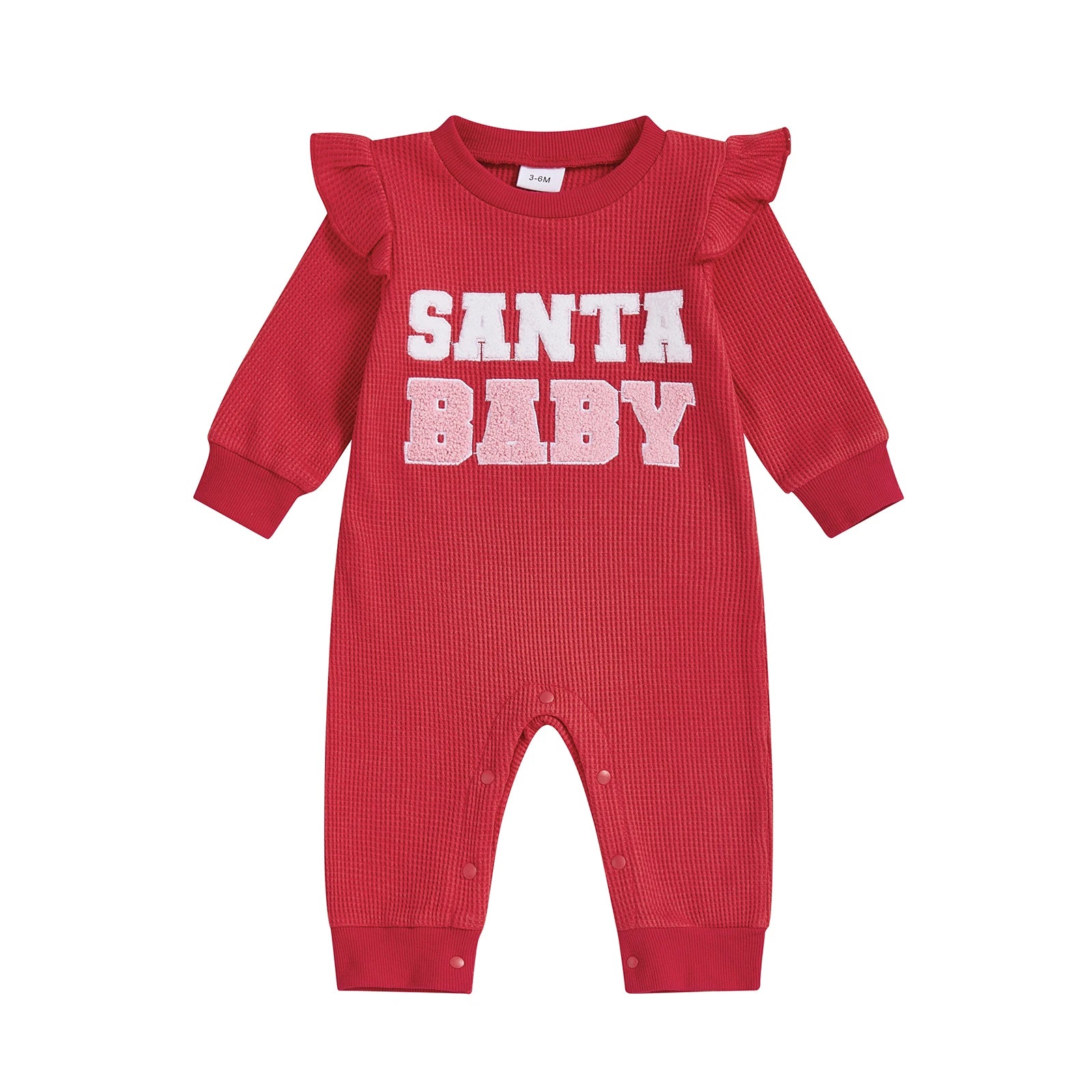 SANTA BABY Red Jumpsuit