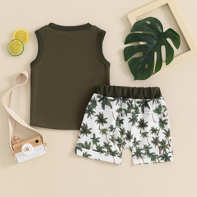 PALM TREES Tank Top Summer Outfit