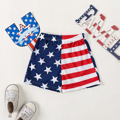 USA FLAG Swim Shorts