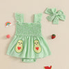 AVOCADO Smocked Romper