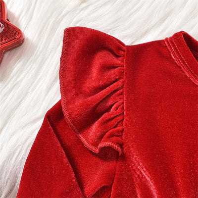 BABY SANTA Romper Dress