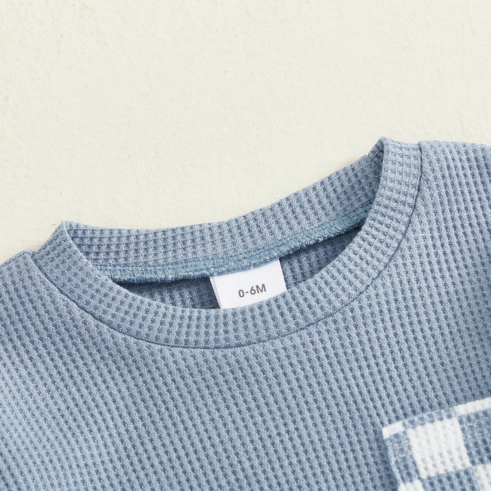 CHECK MATE Waffle Knit Outfit