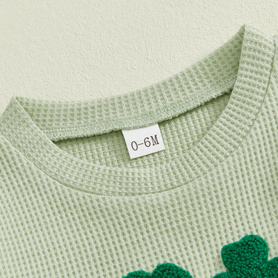 CLOVER Waffle Knit Outfit