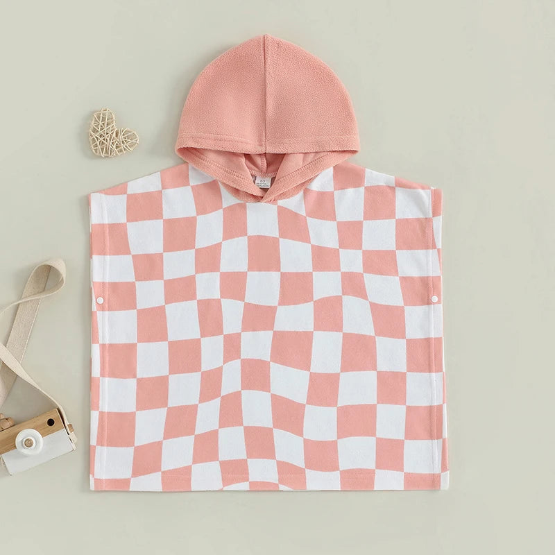 CHECKERS Beach Poncho