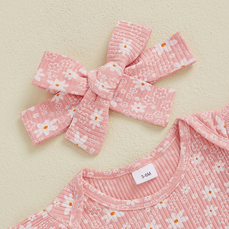 MARCIE Floral Ruffle Outfit