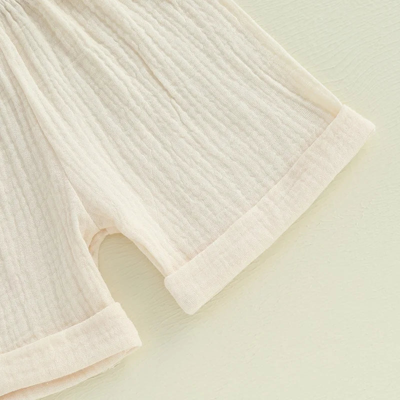 KAYLA Smocked Ruffle Top Outfit