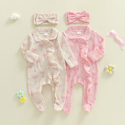 BOWTIES Ruffle Jumpsuit