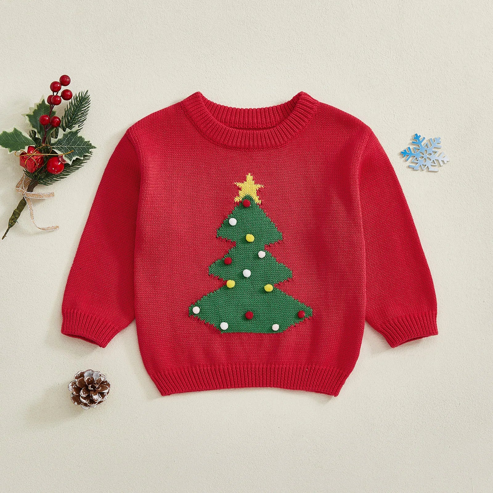 CHRISTMAS TREE Knitted Sweater