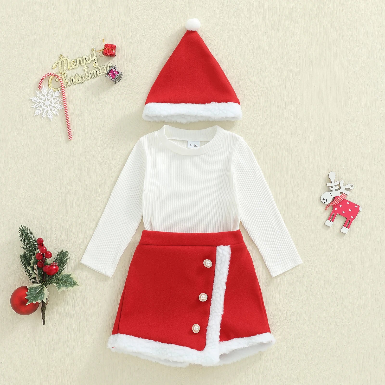 CHRISTMAS FASHIONISTA Skirt Outfit