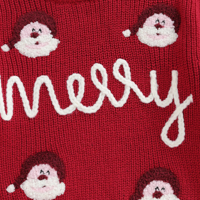 MERRY Santa Knitted Sweater