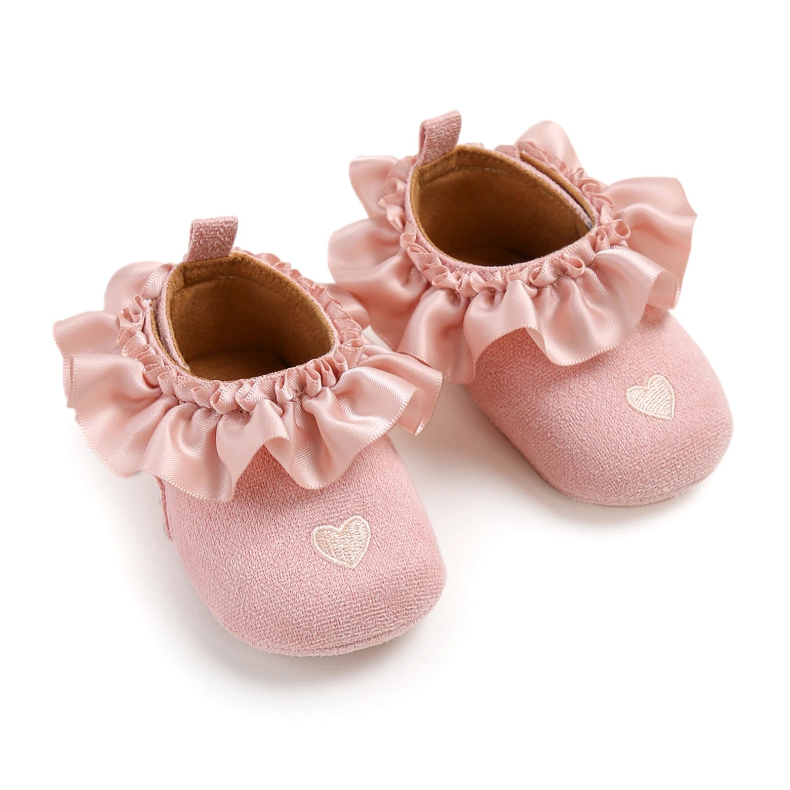 LITTLE HEART Ruffle Shoes