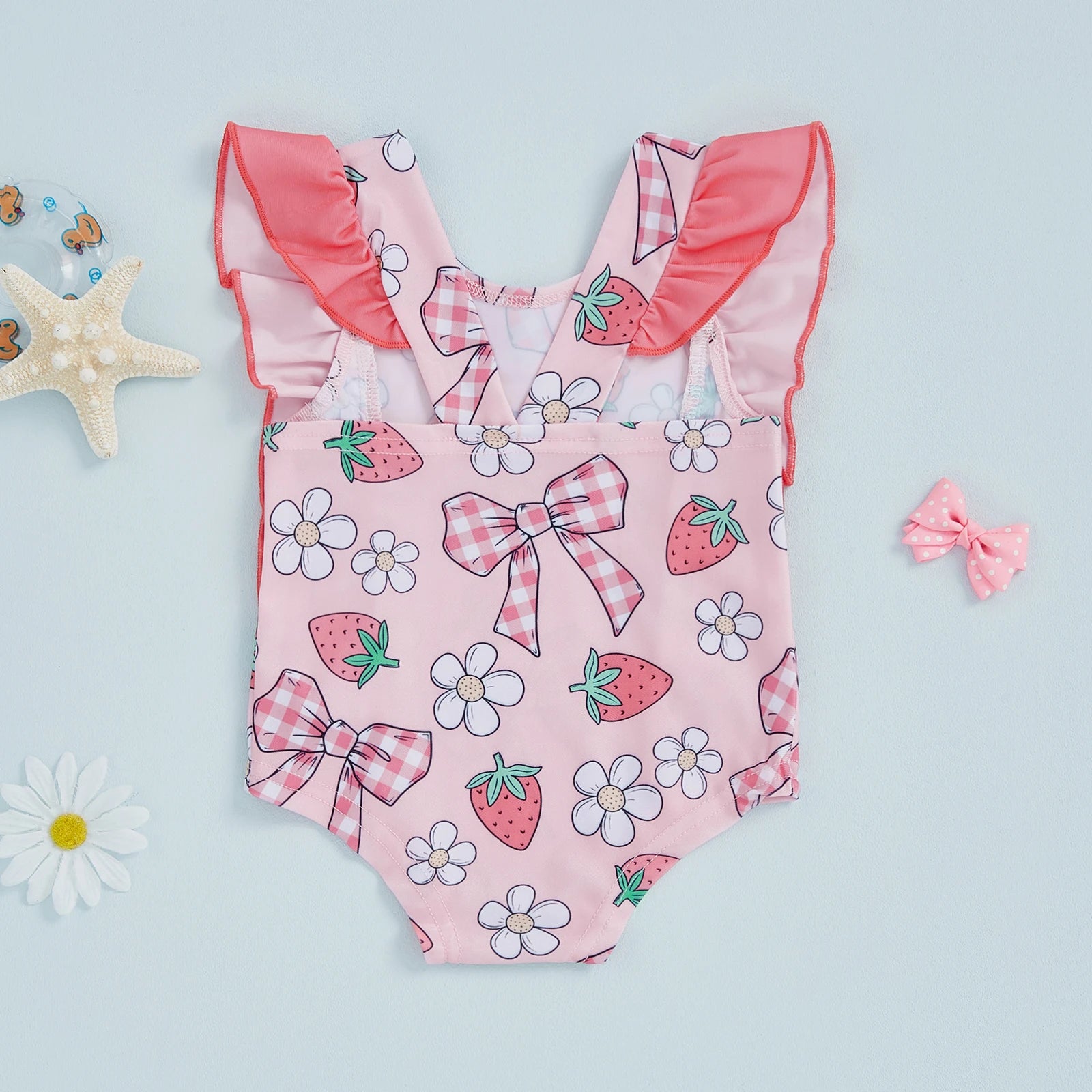 BY THE SEA Ruffle Swimsuit