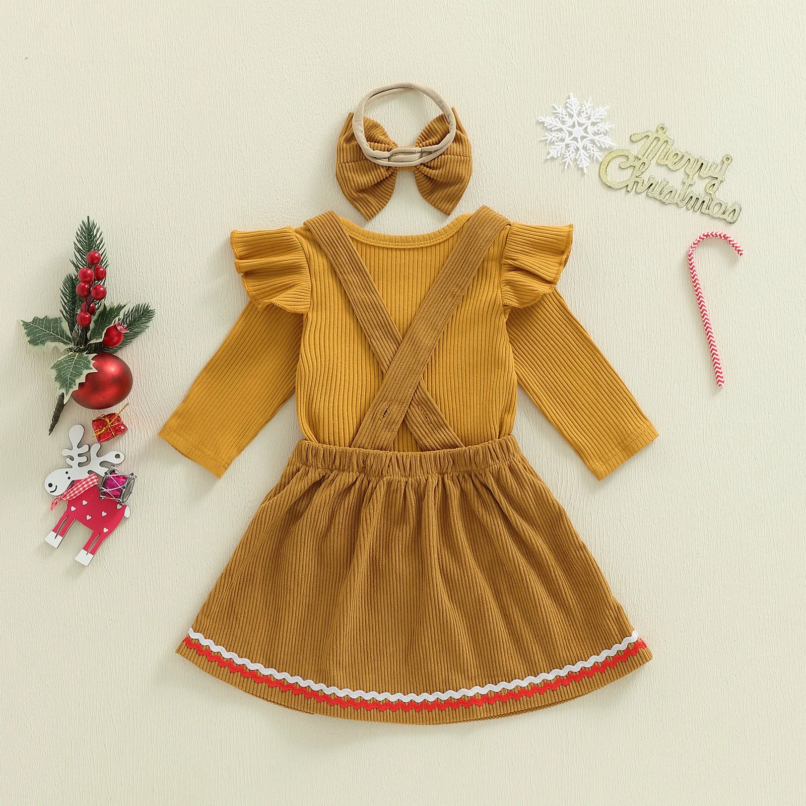 GINGERBREAD GIRL Corduroy Dress